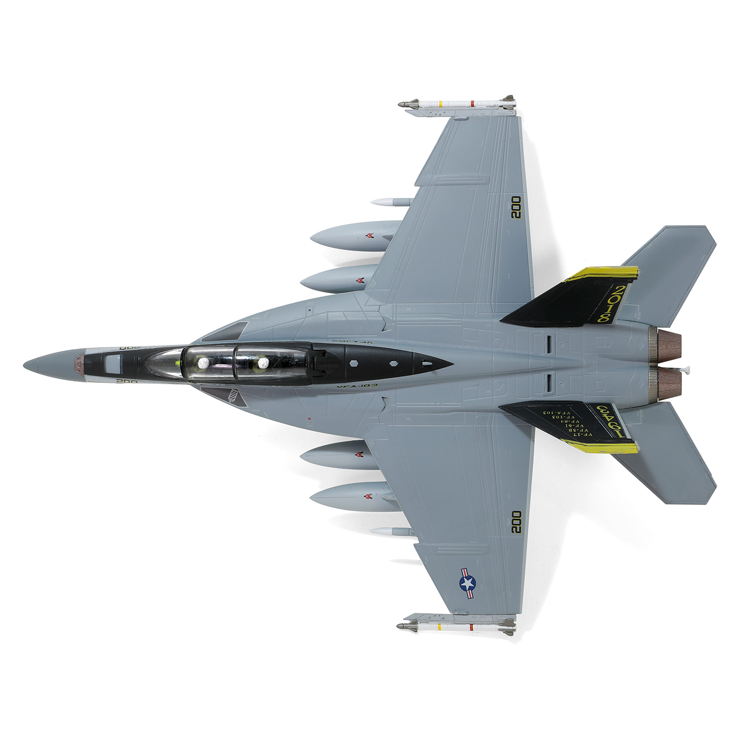F/A-18F Super Hornet VFA-103  “Jolly Rogers” U.S. NAVY, VFA-103 Jolly Rogers, Squadron 75th Anniversary, USS