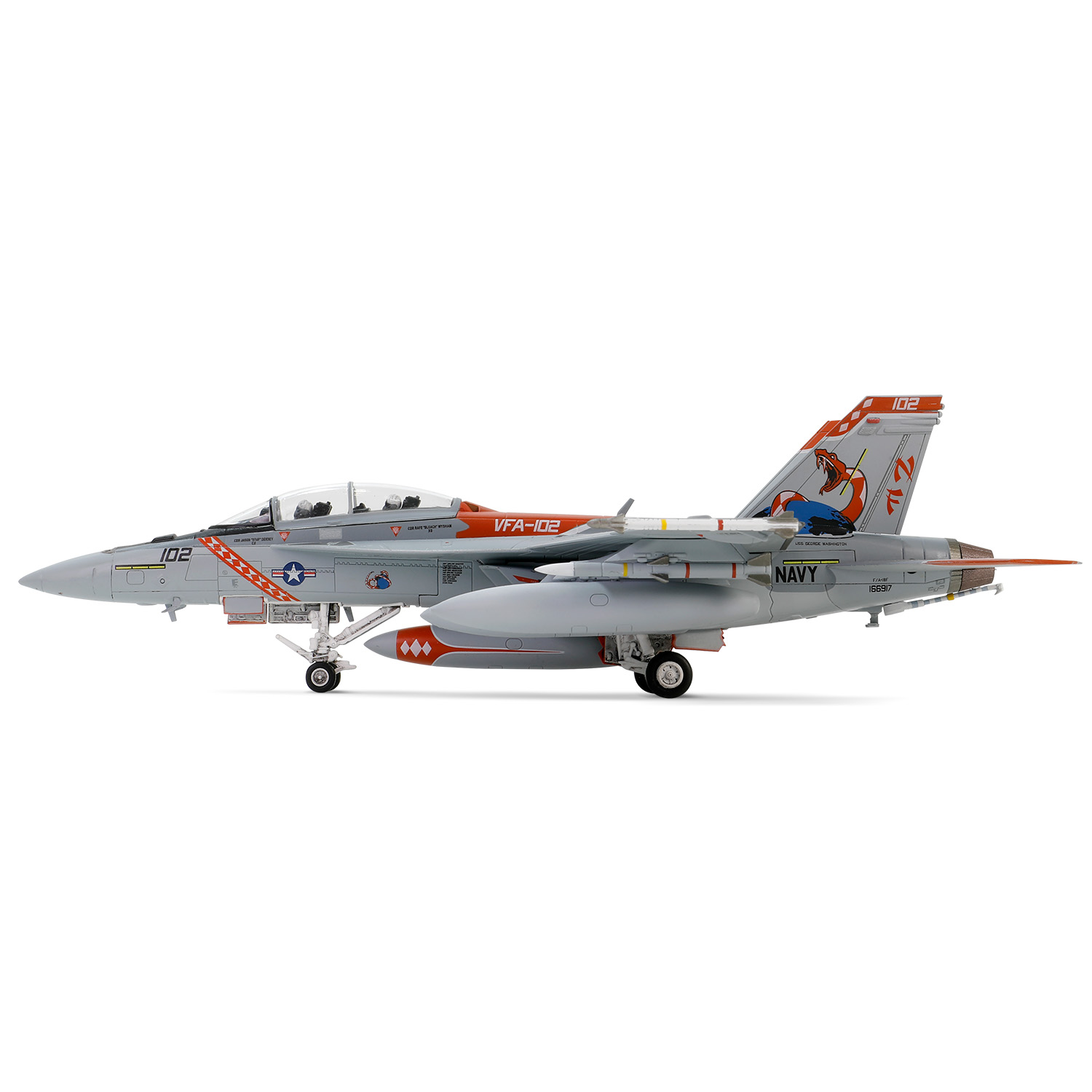 F/A-18F Super Hornet VFA-102 “Diamondbacks” U.S. Navy, VFA-102, 60th Anniversary, Atsugi Air Base 2015, BuNo.166917