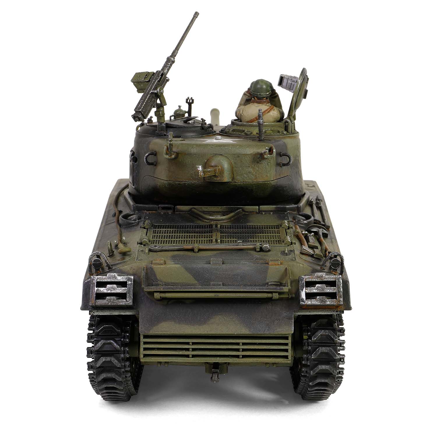 Sherman M4A3 (76), VVSS "Black Panthers", 761st Tank Battalion, Task Force Rhine, Germany 1945