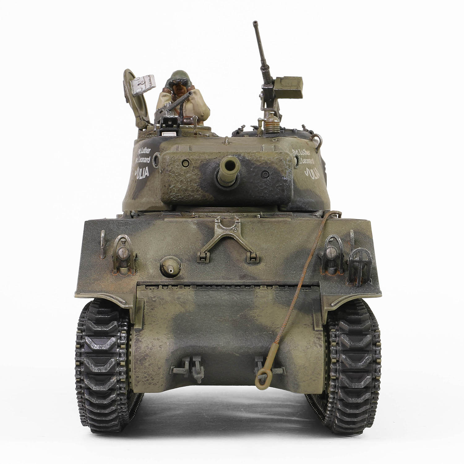 Sherman M4A3 (76), VVSS "Black Panthers", 761st Tank Battalion, Task Force Rhine, Germany 1945