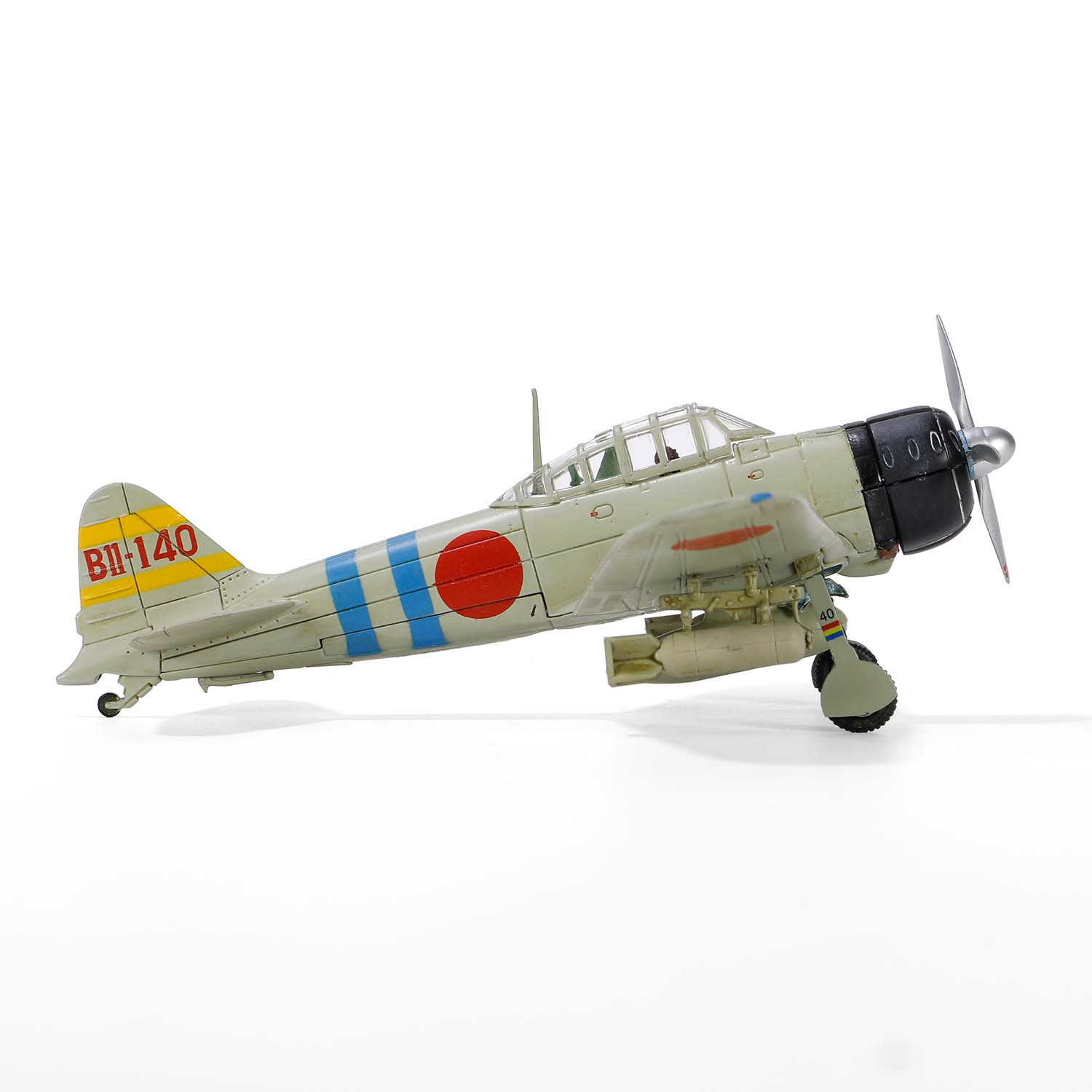 Mitsubishi A6M2b (Model 21) "Zero" 11th Secction, 4th Hikotai, "Sumio Nouno", BII-140, IJN Carrier Hiryu, Pearl Habour