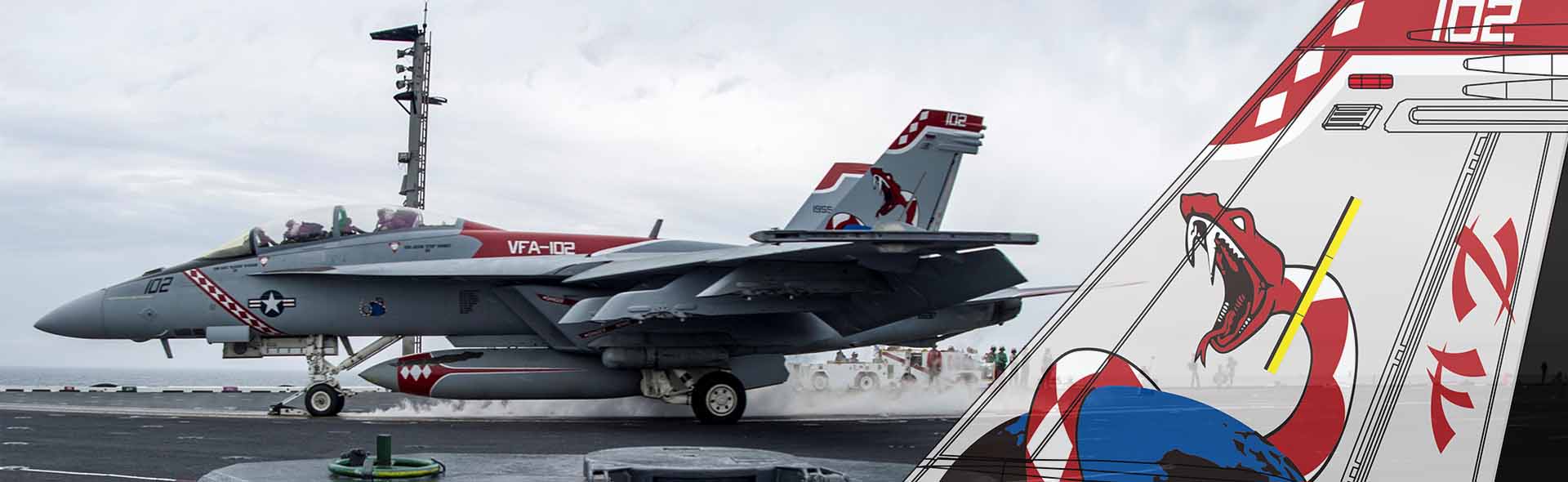 F/A-18F Super Hornet VFA-102 “Diamondbacks” U.S. Navy, VFA-102, 60th Anniversary, Atsugi Air Base 2015  BuNo.166917