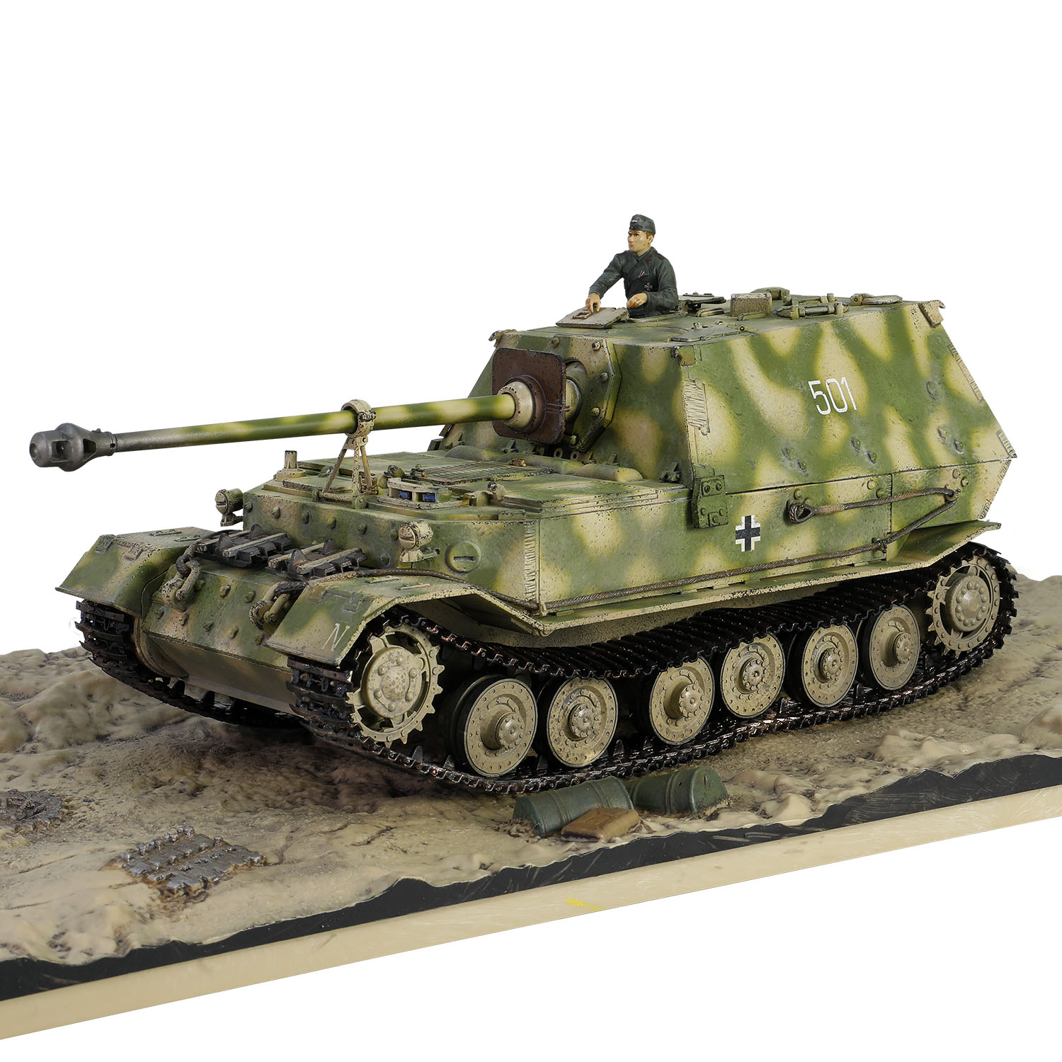 Sd. Kfz.184 Panzerjager Tiger (P) "Ferdinand" Sd.Kfz.184 Ferdinand Nr. 501, Pz.Jg.Abt.654, Kursk Bulge 1943